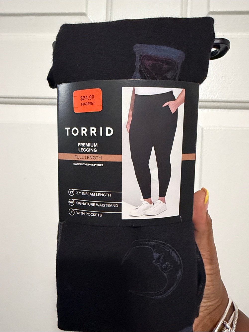 (torrid nightfall collection) Black Full-Length Leggings with Pockets